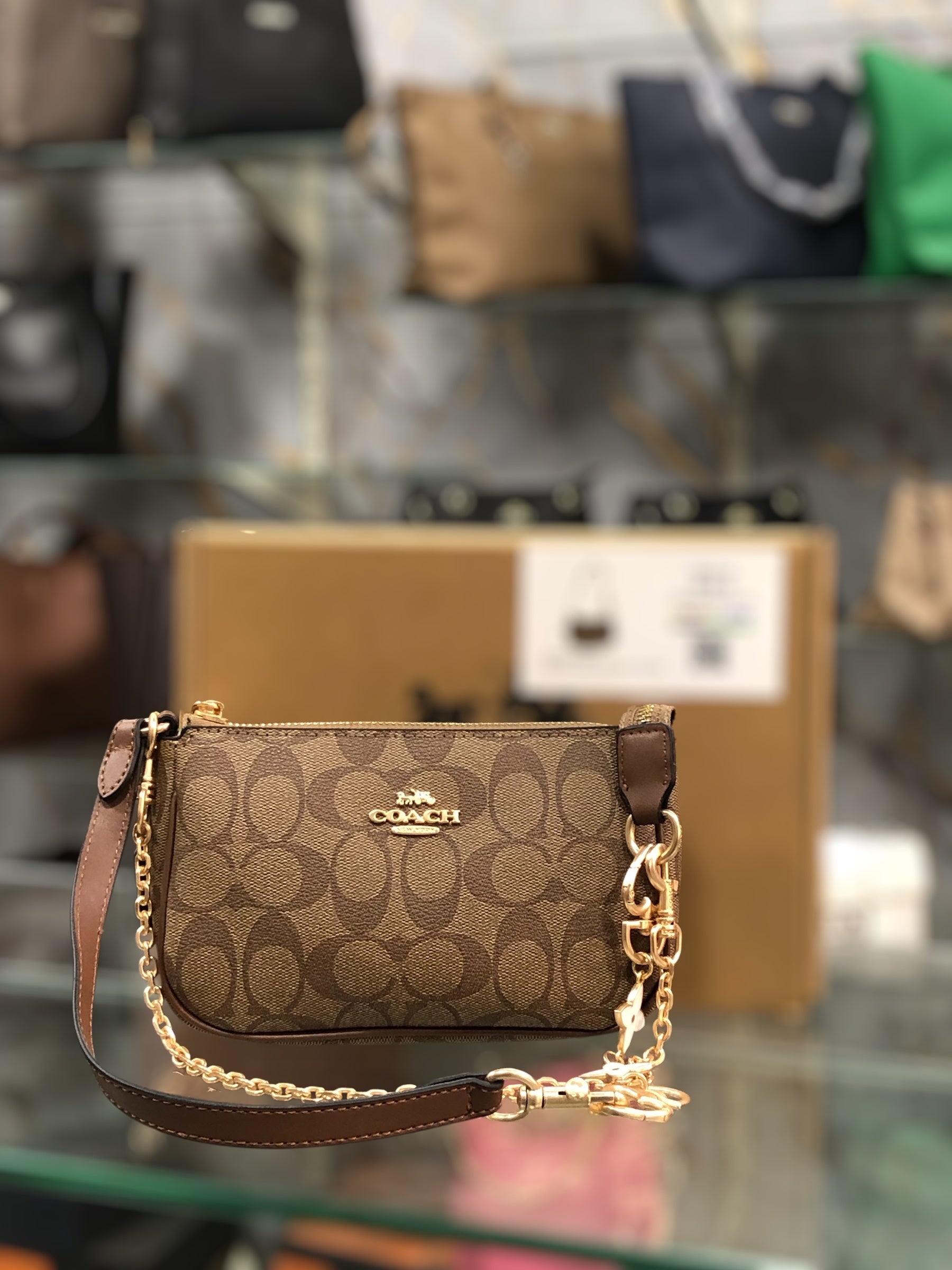 COACH NOLITA (BROWN)