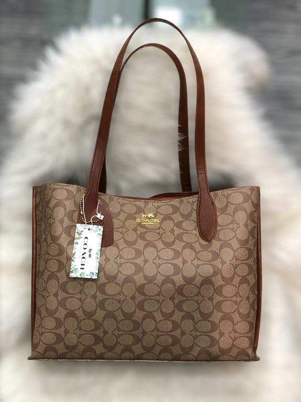 COACH TOTE (BROWN)
