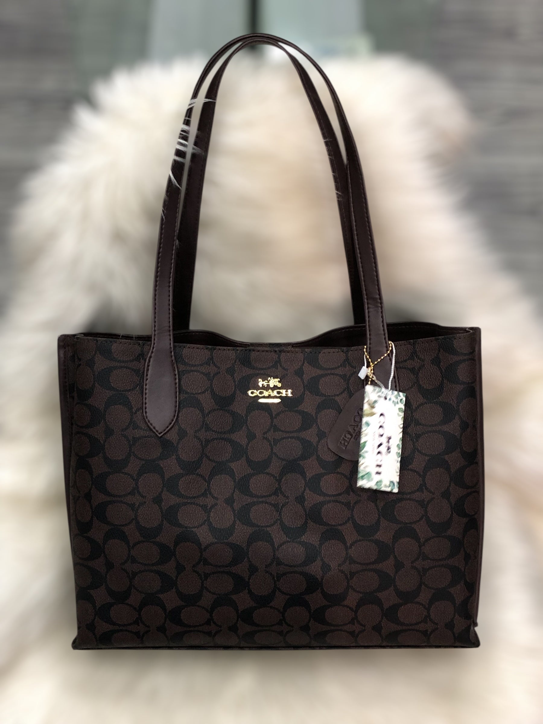 COACH TOTE (COFFEE)