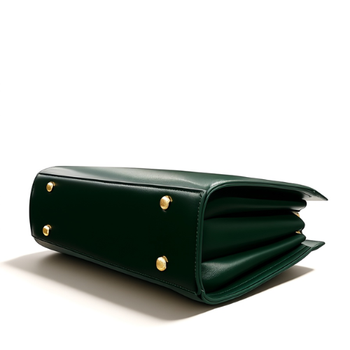 Feelings Elegant Dark Green Tote Bag