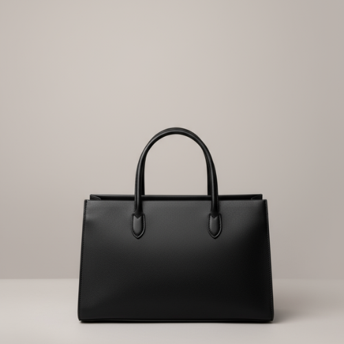 Feelings Elegant Black Tote Bag