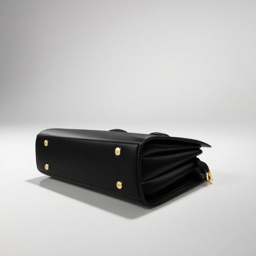 Feelings Elegant Black Tote Bag
