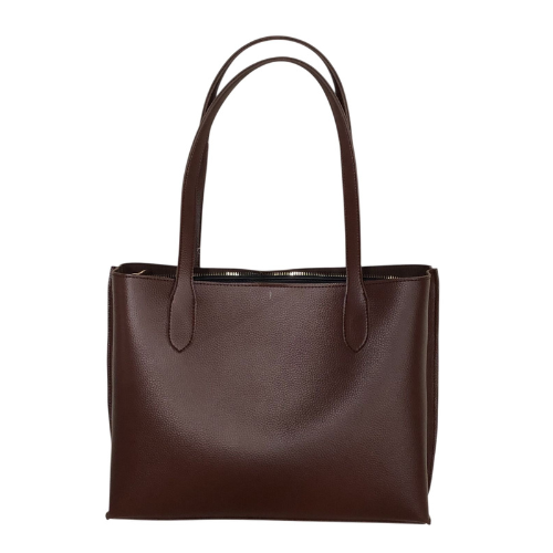 Brown Leather Tote Bag | Feelings Grace – Elegant Everyday Handbag