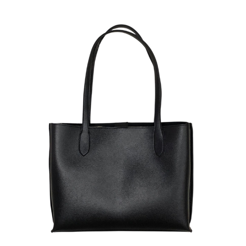 Black Leather Tote Bag | Feelings Grace – Classic & Versatile Bag