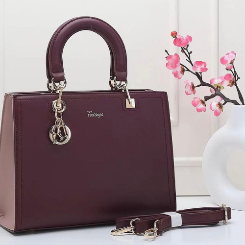 Feelings Royal Wine Tote Bag