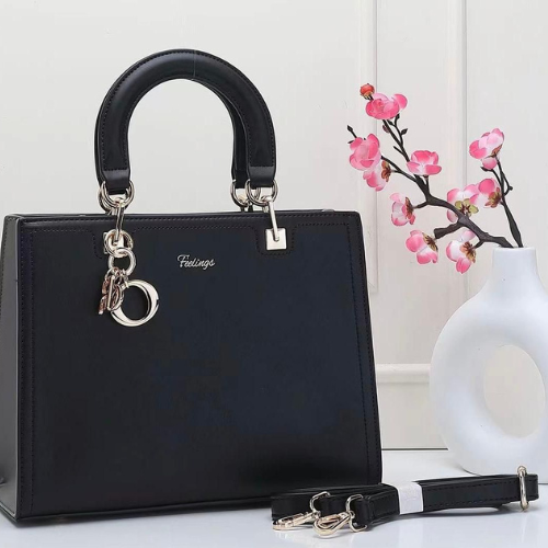 Feelings Classic Black Tote Bag