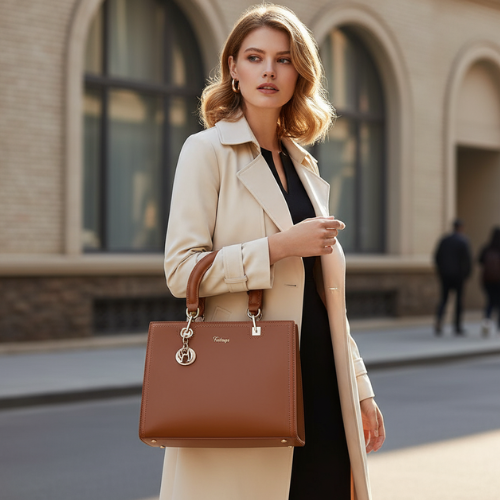 Feelings Caramel Elegance Tote Bag