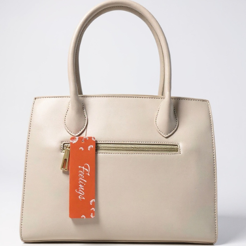Feelings Blush Pink Tote Bag with Silk Scarf