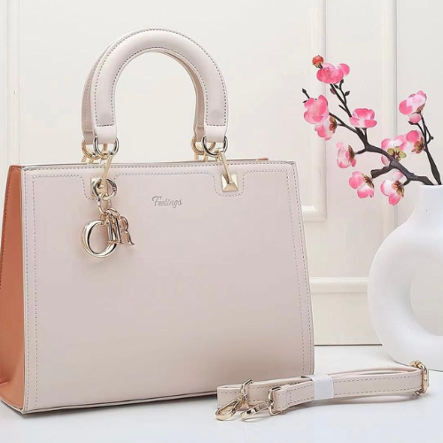 Feelings Beige Elegance Tote Bag