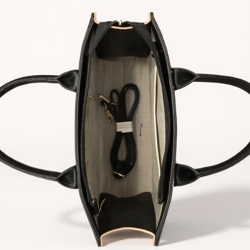 Feelings Tri-Tone Luxe Tote Bag
