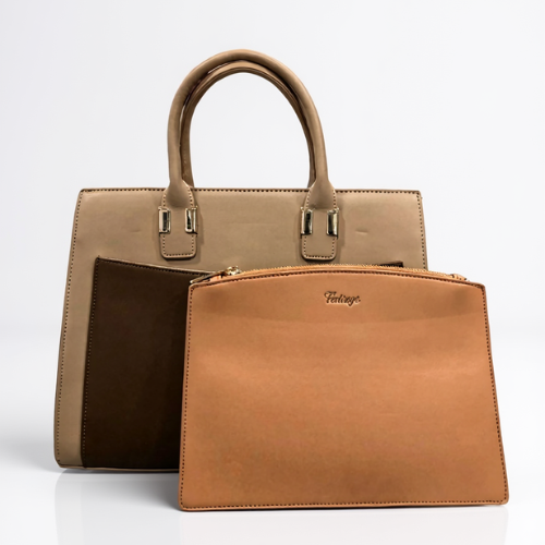 Feelings Mocha Taupe Tote Bag