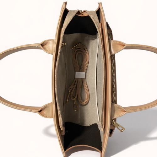 Feelings Mocha Taupe Tote Bag