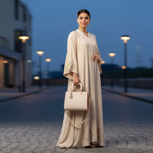 Feelings Beige Elegance Tote Bag